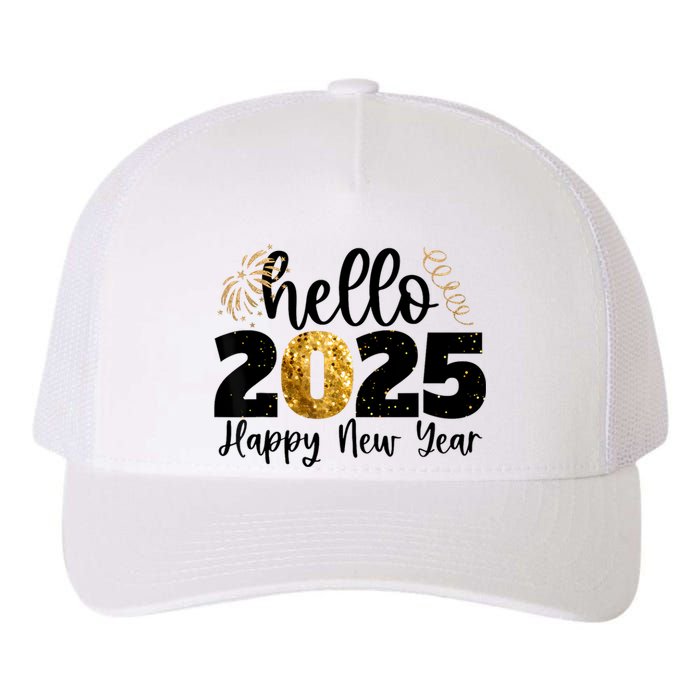 Happy New Year 2025 New Year Party Friends Family Adults Yupoong Adult 5-Panel Trucker Hat