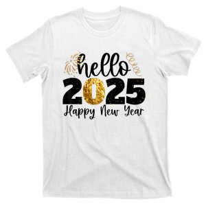 Happy New Year 2025 New Year Party Friends Family Adults T-Shirt