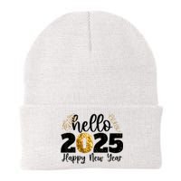 Happy New Year 2025 New Year Party Friends Family Adults Knit Cap Winter Beanie