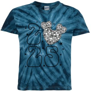 Happy New Year 2025 Matching Family Kids Tie-Dye T-Shirt