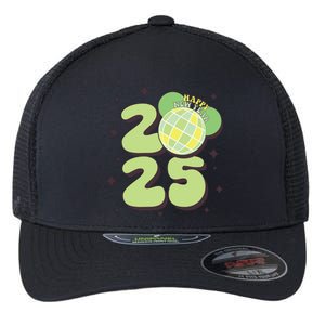 Happy New Year 2025 Matching Family Flexfit Unipanel Trucker Cap