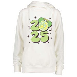 Happy New Year 2025 Matching Family Womens Funnel Neck Pullover Hood