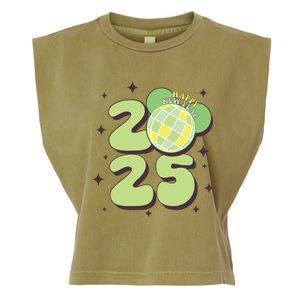 Happy New Year 2025 Matching Family Garment-Dyed Women's Muscle Tee