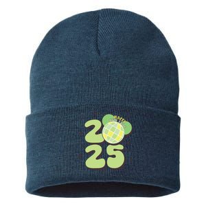 Happy New Year 2025 Matching Family Sustainable Knit Beanie