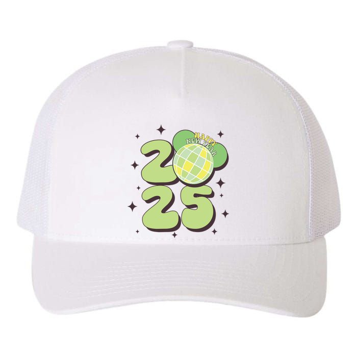 Happy New Year 2025 Matching Family Yupoong Adult 5-Panel Trucker Hat