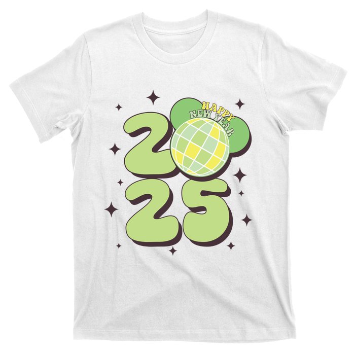 Happy New Year 2025 Matching Family T-Shirt