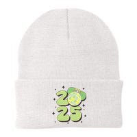 Happy New Year 2025 Matching Family Knit Cap Winter Beanie