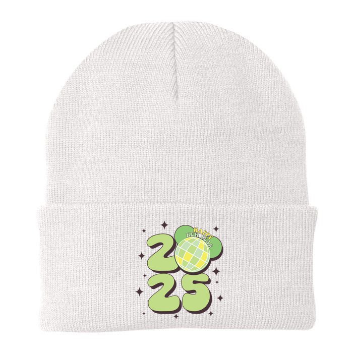 Happy New Year 2025 Matching Family Knit Cap Winter Beanie