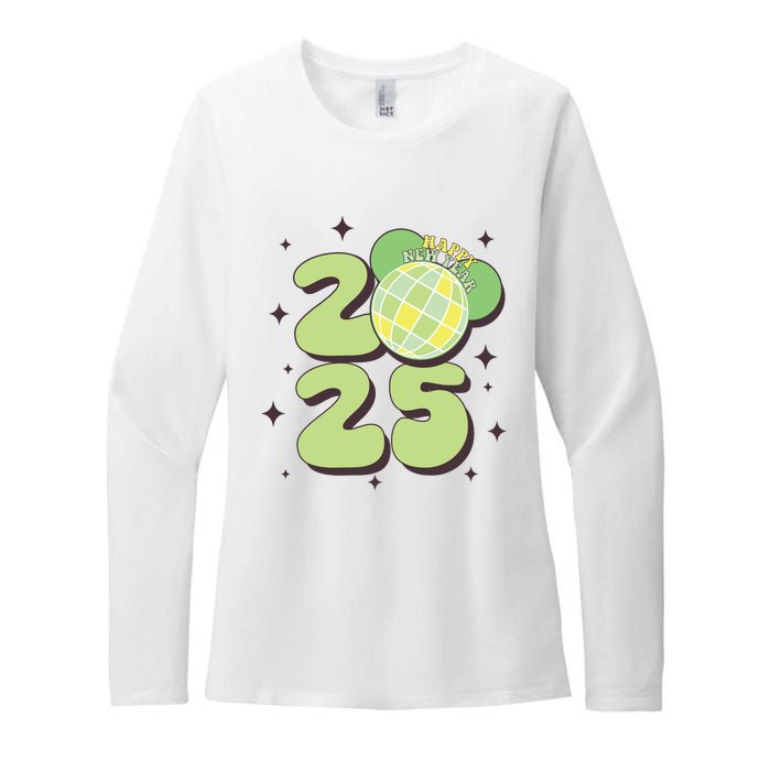 Happy New Year 2025 Matching Family Womens CVC Long Sleeve Shirt