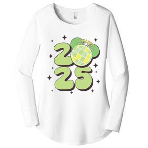 Happy New Year 2025 Matching Family Women's Perfect Tri Tunic Long Sleeve Shirt