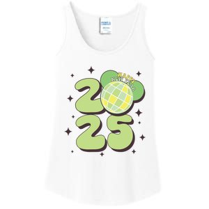 Happy New Year 2025 Matching Family Ladies Essential Tank