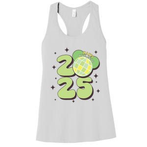 Happy New Year 2025 Matching Family Women's Racerback Tank