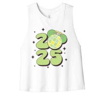 Happy New Year 2025 Matching Family Women's Racerback Cropped Tank