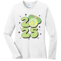 Happy New Year 2025 Matching Family Ladies Long Sleeve Shirt