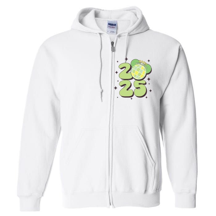 Happy New Year 2025 Matching Family Full Zip Hoodie