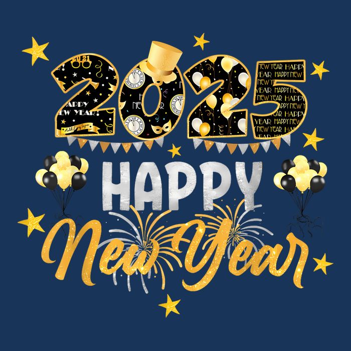 Happy New Year Sustainable Bucket Hat