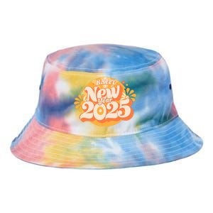 Happy New Year 2025 Celebration Graphic Tie Dye Newport Bucket Hat