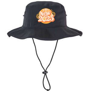 Happy New Year 2025 Celebration Graphic Legacy Cool Fit Booney Bucket Hat