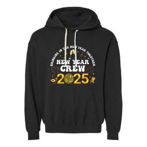 Happy New Year 2025 New Years Eve Party Family Matching 2025 Garment-Dyed Fleece Hoodie