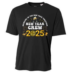 Happy New Year 2025 New Years Eve Party Family Matching 2025 Cooling Performance Crew T-Shirt