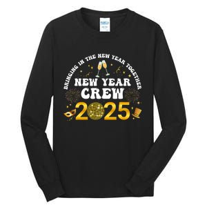 Happy New Year 2025 New Years Eve Party Family Matching 2025 Tall Long Sleeve T-Shirt