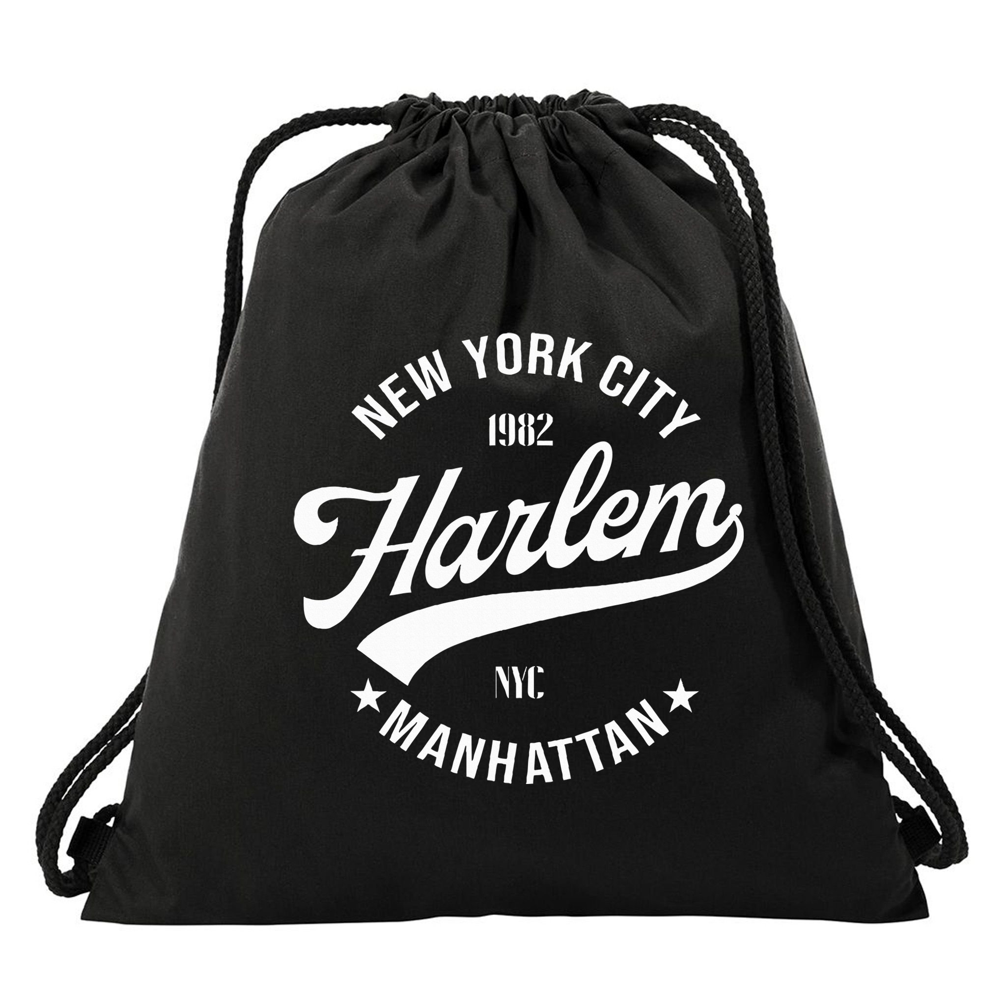 Harlem New York Drawstring Bag