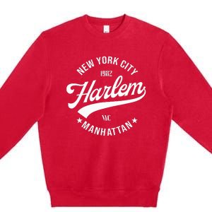 Harlem New York Premium Crewneck Sweatshirt