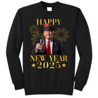 Happy New Year 2025 Funny Trump New Year New America Sweatshirt