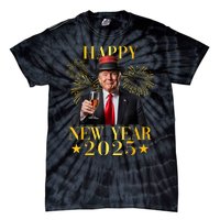 Happy New Year 2025 Funny Trump New Year New America Tie-Dye T-Shirt