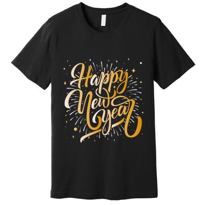 Happy New Year 2025 New Years Eve Party Premium T-Shirt