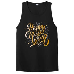 Happy New Year 2025 New Years Eve Party PosiCharge Competitor Tank