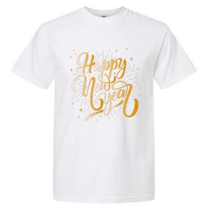 Happy New Year 2025 New Years Eve Party Garment-Dyed Heavyweight T-Shirt