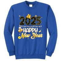 Happy New Year Party 2025 Ballon Family Matching Sweatshirt