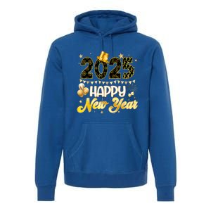 Happy New Year Party 2025 Ballon Family Matching Premium Hoodie