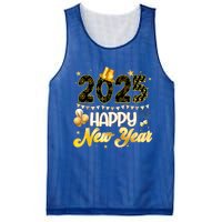 Happy New Year Party 2025 Ballon Family Matching Mesh Reversible Basketball Jersey Tank