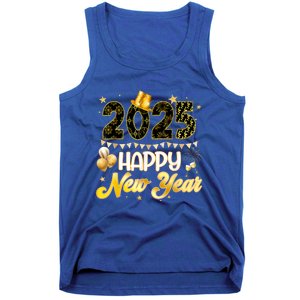 Happy New Year Party 2025 Ballon Family Matching Tank Top