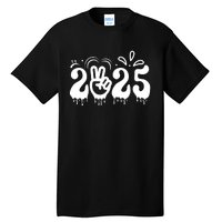 Happy New Year 2025 Celebration Graphic Tall T-Shirt