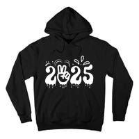 Happy New Year 2025 Celebration Graphic Tall Hoodie