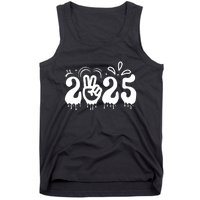 Happy New Year 2025 Celebration Graphic Tank Top