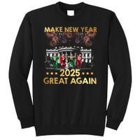 Happy New Year 2025 Make New Year Great Again Trump Dance Tall Sweatshirt