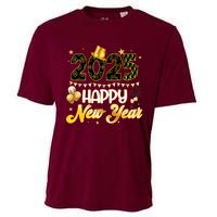 Happy New Year Party 2025 Ballon Family Matching Cooling Performance Crew T-Shirt