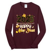 Happy New Year Party 2025 Ballon Family Matching Tall Long Sleeve T-Shirt