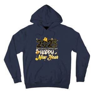 Happy New Year Party 2025 Ballon Family Matching Tall Hoodie