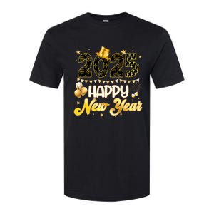 Happy New Year Party 2025 Ballon Family Matching Softstyle CVC T-Shirt