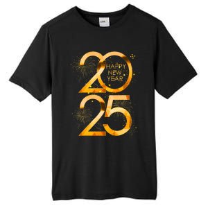 Happy New Year Party Supplies 2025 Family Matching Fireworks Tall Fusion ChromaSoft Performance T-Shirt