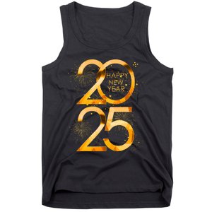 Happy New Year Party Supplies 2025 Family Matching Fireworks Tank Top