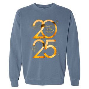 Happy New Year Party Supplies 2025 Family Matching Fireworks Garment-Dyed Sweatshirt