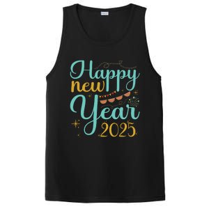 Happy New Year 2025 Celebration Graphic PosiCharge Competitor Tank