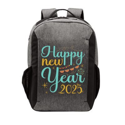 Happy New Year 2025 Celebration Graphic Vector Backpack