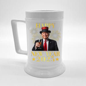 Happy New Year 2025 Funny Trump New Year New America Beer Stein